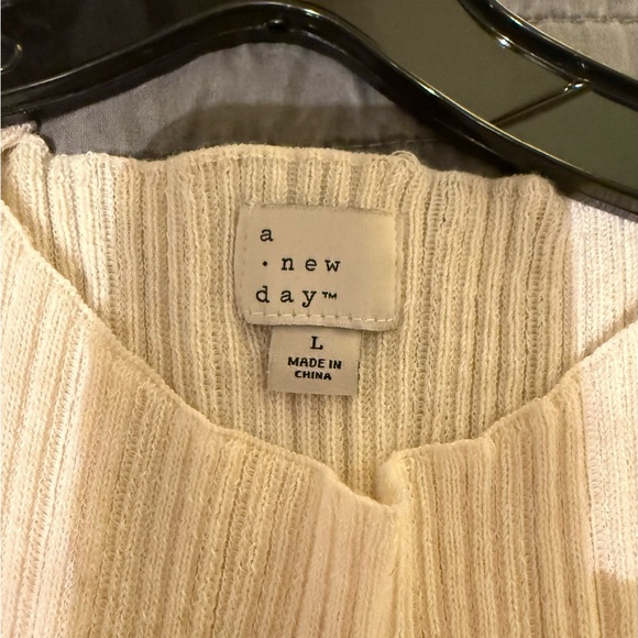 a new day Cream Sleeveless Ribbed Maxi Dress - Picture 3 of 3